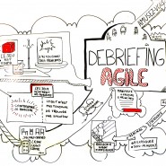 Facilitation graphique cercle de clôture d'un cours sur l'Agilité à l'INSA, 2013 par @RomainCouturier, www.terredagile.com - par <a href="http://www.fgcp.net/Romain Couturier">Romain  Couturier</a>