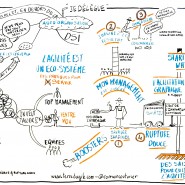 Enregistrement graphique de la conférence "Ne râter pas le mariage du 21ème siècle" à Agile Tour Montpellier par @RomainCouturier, www.terredagile.com - par <a href="http://www.fgcp.net/Romain Couturier">Romain  Couturier</a>