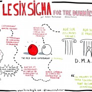 Enregistrement graphique de la conférence "Le Lean Six Sigma for dummies" de Damien Bonhomme, 2015, par @RomainCouturier, www.terredagile.com - par <a href="http://www.fgcp.net/Romain Couturier">Romain  Couturier</a>